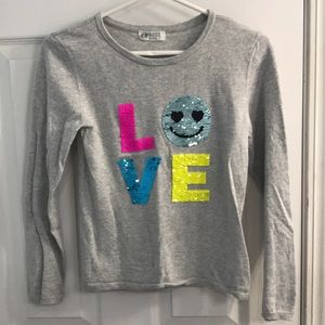 💥5 for $25💥 H&M sweater reversible sequins